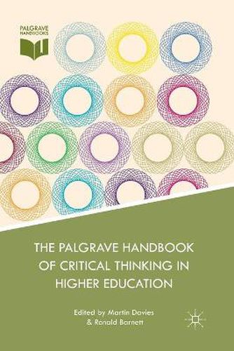 Cover image for The Palgrave Handbook of Critical Thinking in Higher Education