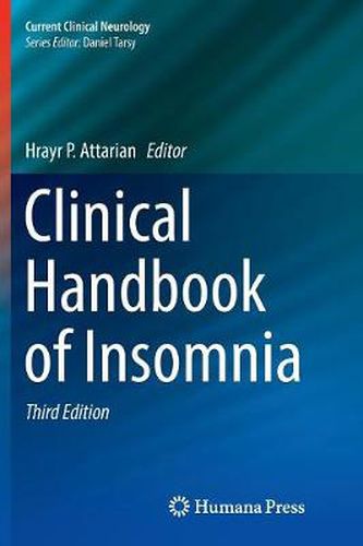 Cover image for Clinical Handbook of Insomnia