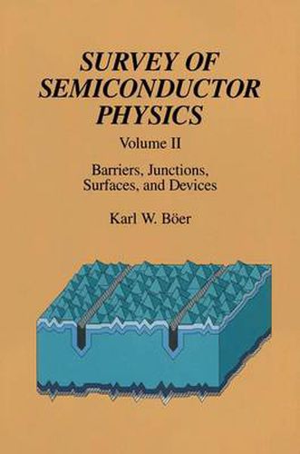 Cover image for Survey of Semiconductor Physics: Volume II Barriers, Junctions, Surfaces, and Devices