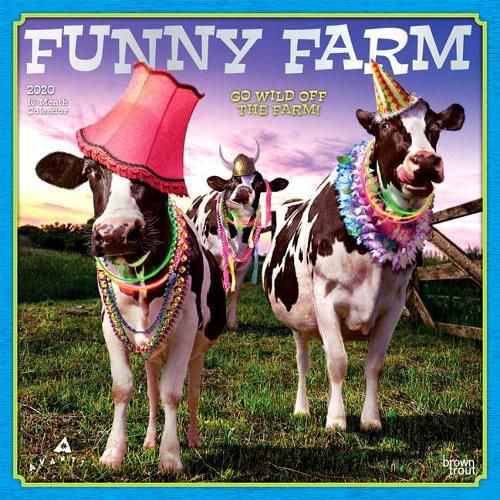 Funny Farm 2020 Square Wall Calendar