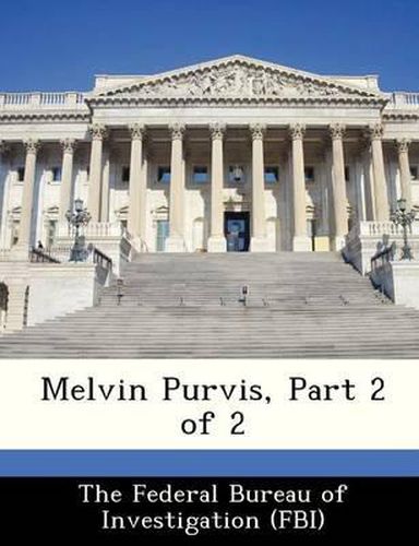 Cover image for Melvin Purvis, Part 2 of 2