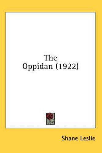 The Oppidan (1922)