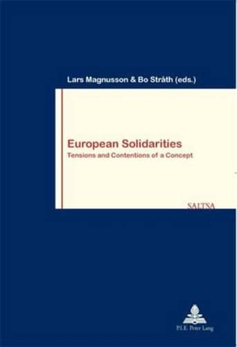 Cover image for European Solidarities: Tensions and Contentions of a Concept