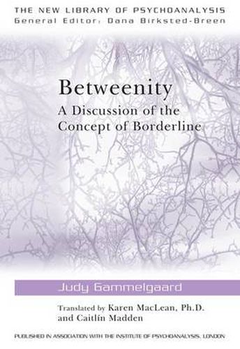 Cover image for Betweenity: A Discussion of the Concept of Borderline