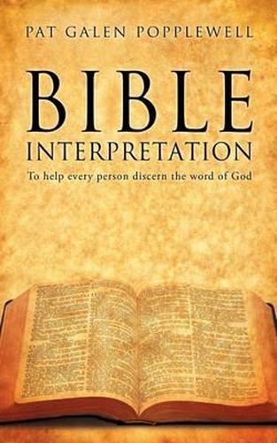 Cover image for Bible Interpretation