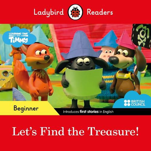 Cover image for Ladybird Readers Beginner Leve - Timmy - Let's Find the Treasure! (ELT Graded Reader)