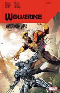 Cover image for Wolverine by Benjamin Percy Vol. 9: Sabretooth War Part 2