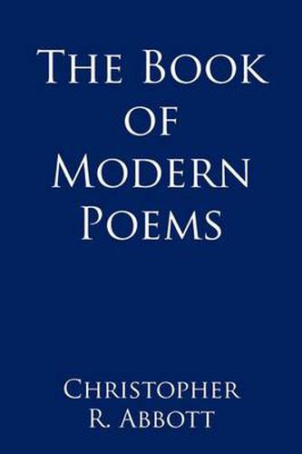 Cover image for The Book of Modern Poems