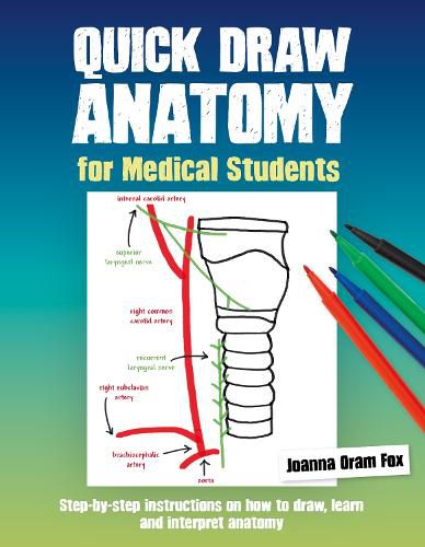 Cover image for Quick Draw Anatomy for Medical Students: Step-by-step instructions on how to draw, learn and interpret anatomy