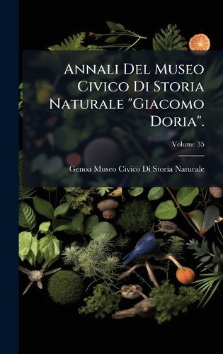 Cover image for Annali Del Museo Civico Di Storia Naturale "Giacomo Doria".