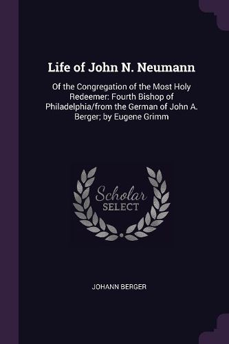 Cover image for Life of John N. Neumann