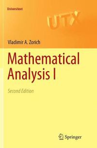 Cover image for Mathematical Analysis I