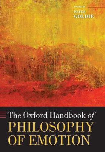 Cover image for The Oxford Handbook of Philosophy of Emotion
