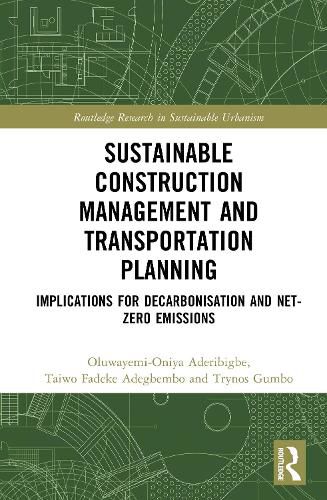 Cover image for Sustainable Construction Management and Transportation Planning