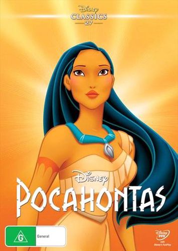 Cover image for Pocahontas Disney Dvd