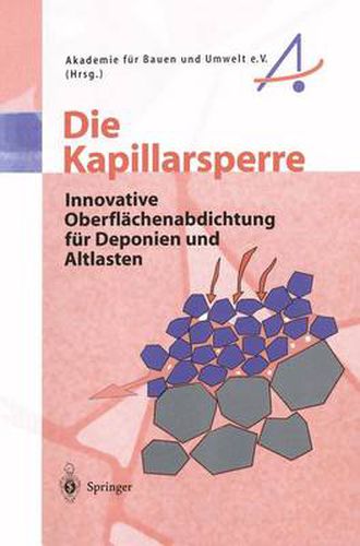 Cover image for Die Kapillarsperre