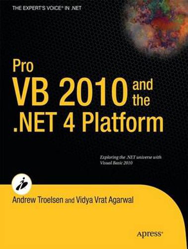 Cover image for Pro VB 2010 and the .NET 4.0 Platform