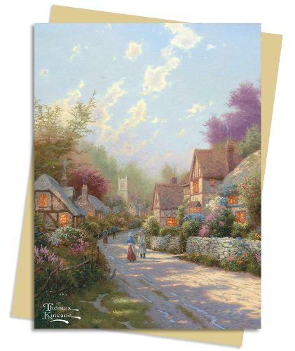 Cover image for Thomas Kinkade: Cobblestone Village Greeting Card Pack