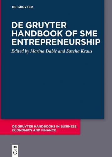 Cover image for De Gruyter Handbook of SME Entrepreneurship