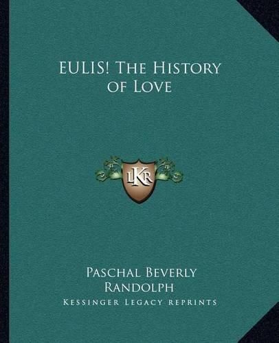 Cover image for Eulis! the History of Love