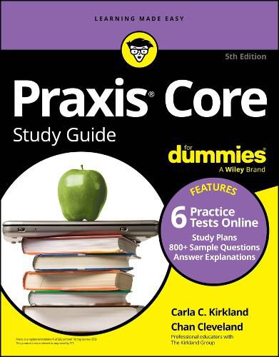 Cover image for Praxis Core Study Guide For Dummies