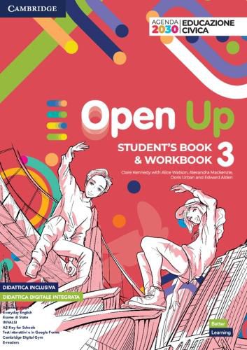 Cover image for Open Up Level 3 Student's Book and Workbook Combo Standard Pack