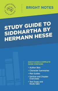 Cover image for Study Guide to Siddhartha by Hermann Hesse