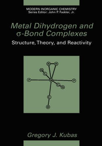 Cover image for Metal Dihydrogen and  -Bond Complexes