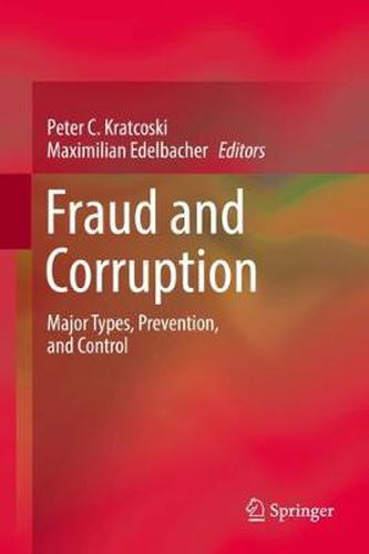 Cover image for Fraud and Corruption: Major Types, Prevention, and Control