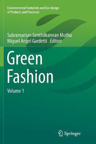 Cover image for Green Fashion: Volume 1