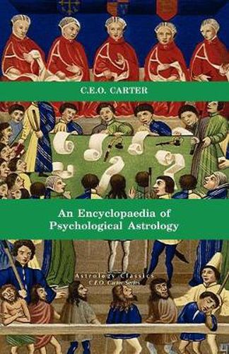 Cover image for Encyclopaedia of Psychological Astrology