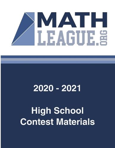 Cover image for 2020-2021 High School Contest Materials