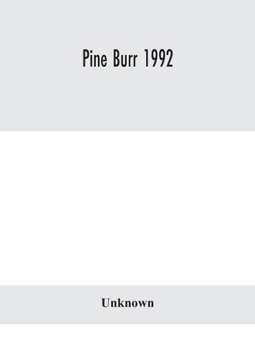 Cover image for Pine Burr 1992