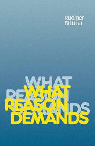 Cover image for What Reason Demands