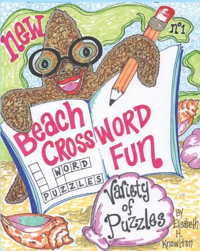 Cover image for Beach Crossword Fun No.1: Tropical, Aquatic and Nautical Themes