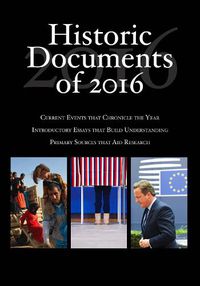 Cover image for Historic Documents of 2016