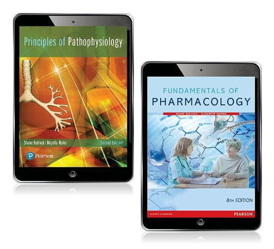 Cover image for Principles of Pathophysiology eBook + Fundamentals of Pharmacology eBook