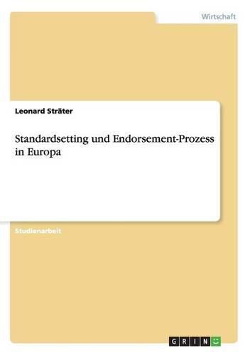 Cover image for Standardsetting und Endorsement-Prozess in Europa