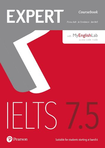 Cover image for Expert IELTS 7.5 Coursebook with Online Audio and MyEnglishLab Pin Pack