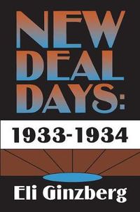 Cover image for New Deal Days: 1933-1934