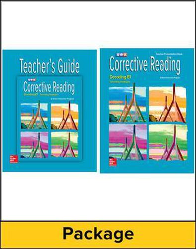 Cover image for Corrective Reading Decoding Level B1, Teacher Materials Package