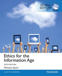 Cover image for Ethics for the Information Age, Global Edition