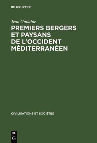 Cover image for Premiers bergers et paysans de l'occident mediterraneen