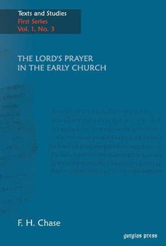 Cover image for The Lord's Prayer in the Early Church