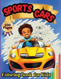 Cover image for Sports Cars Coloring Book for Kids