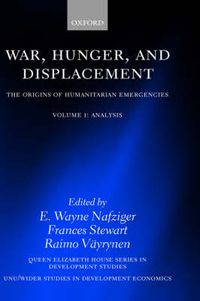 Cover image for War, Hunger, and Displacement: Volume 1