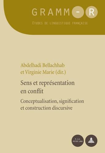 Cover image for Sens Et Representation En Conflit: Conceptualisation, Signification Et Construction Discursive