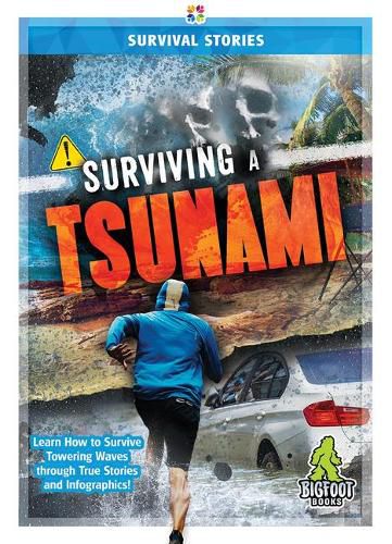 Cover image for Survival Stories: Surviving a Tsunami