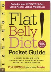 Cover image for Flat Belly Diet! Pocket Guide: Introducing the EASIEST, BUDGET-MAXIMIZING Eating Plan Yet
