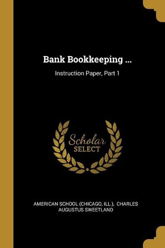 Cover image for Bank Bookkeeping ...